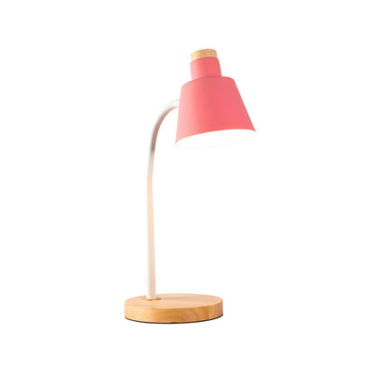 Nordic Metal Shade Table Lamp for Desk | Lunetra