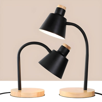 Nordic Metal Shade Table Lamp for Desk | Lunetra