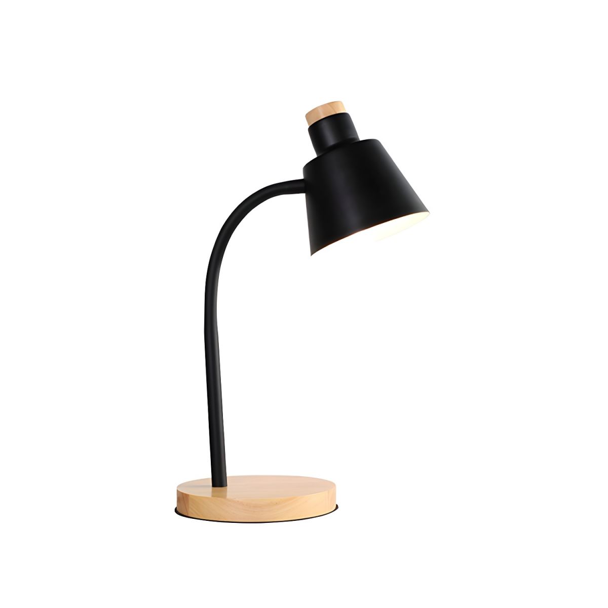 Nordic Metal Shade Table Lamp for Desk | Lunetra