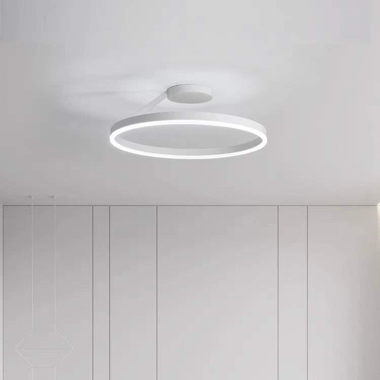 Nordic Minimal Metal LED Ceiling Light Fixture | Lunira