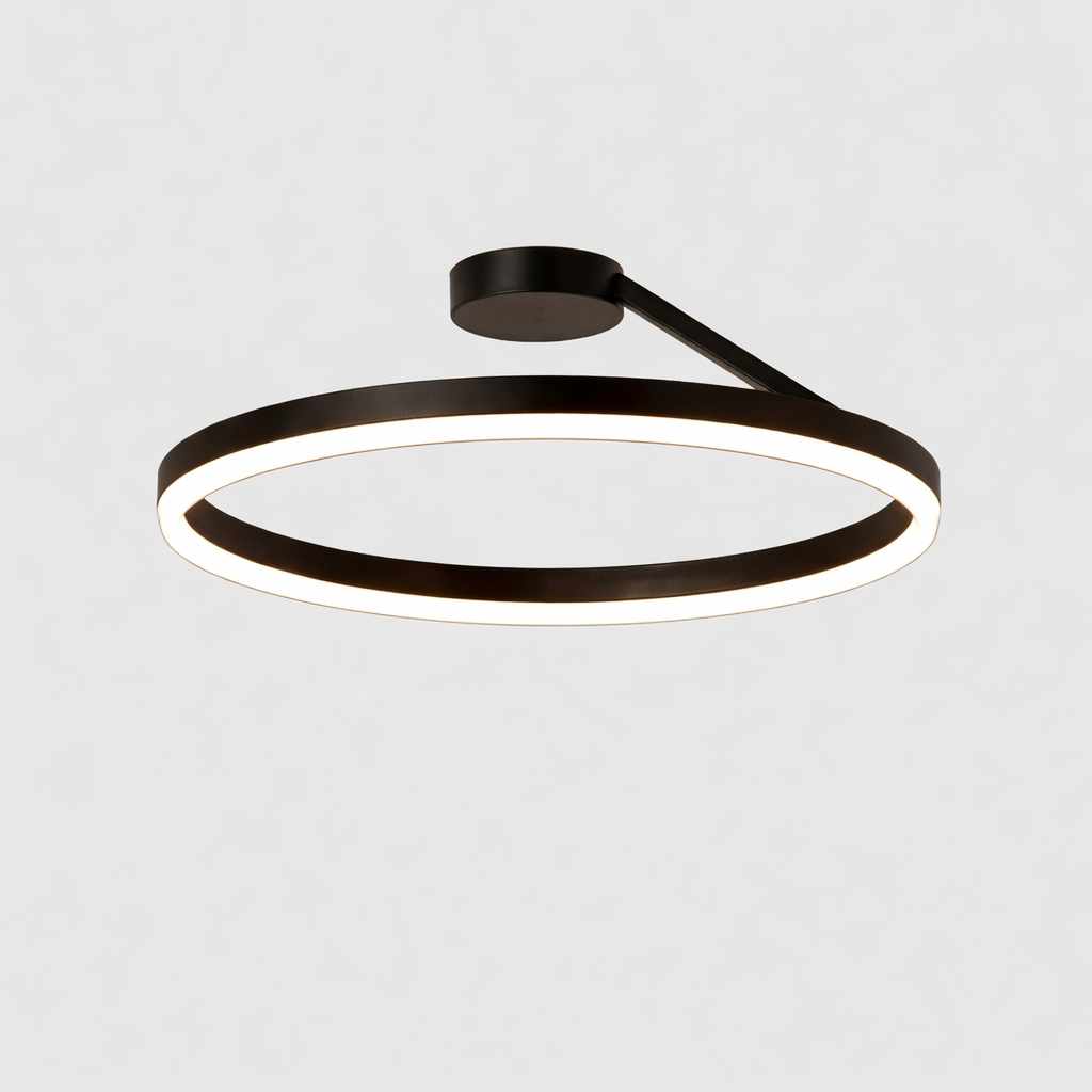 Nordic Minimal Metal LED Ceiling Light Fixture | Lunira