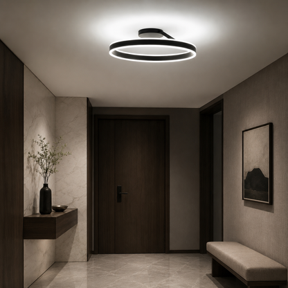 Nordic Minimal Metal LED Ceiling Light Fixture | Lunira
