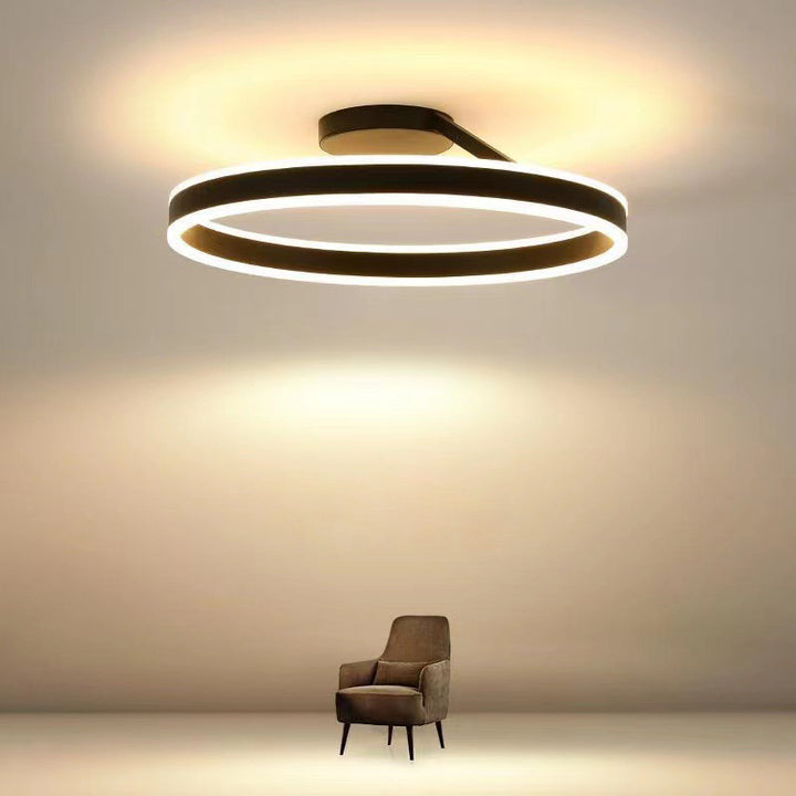 Nordic Minimal Metal LED Ceiling Light Fixture | Lunira