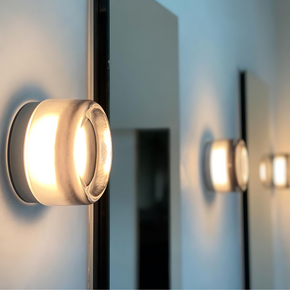 Nordic Minimalist Acrylic Lens LED Wall Light | Luminox