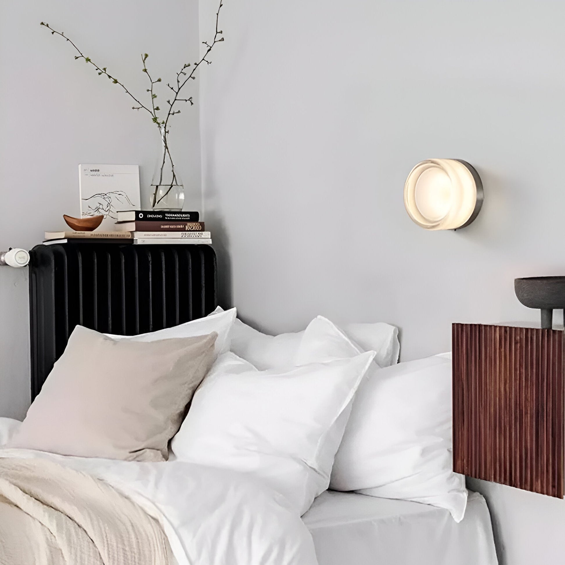 Nordic Minimalist Acrylic Lens LED Wall Light | Luminox