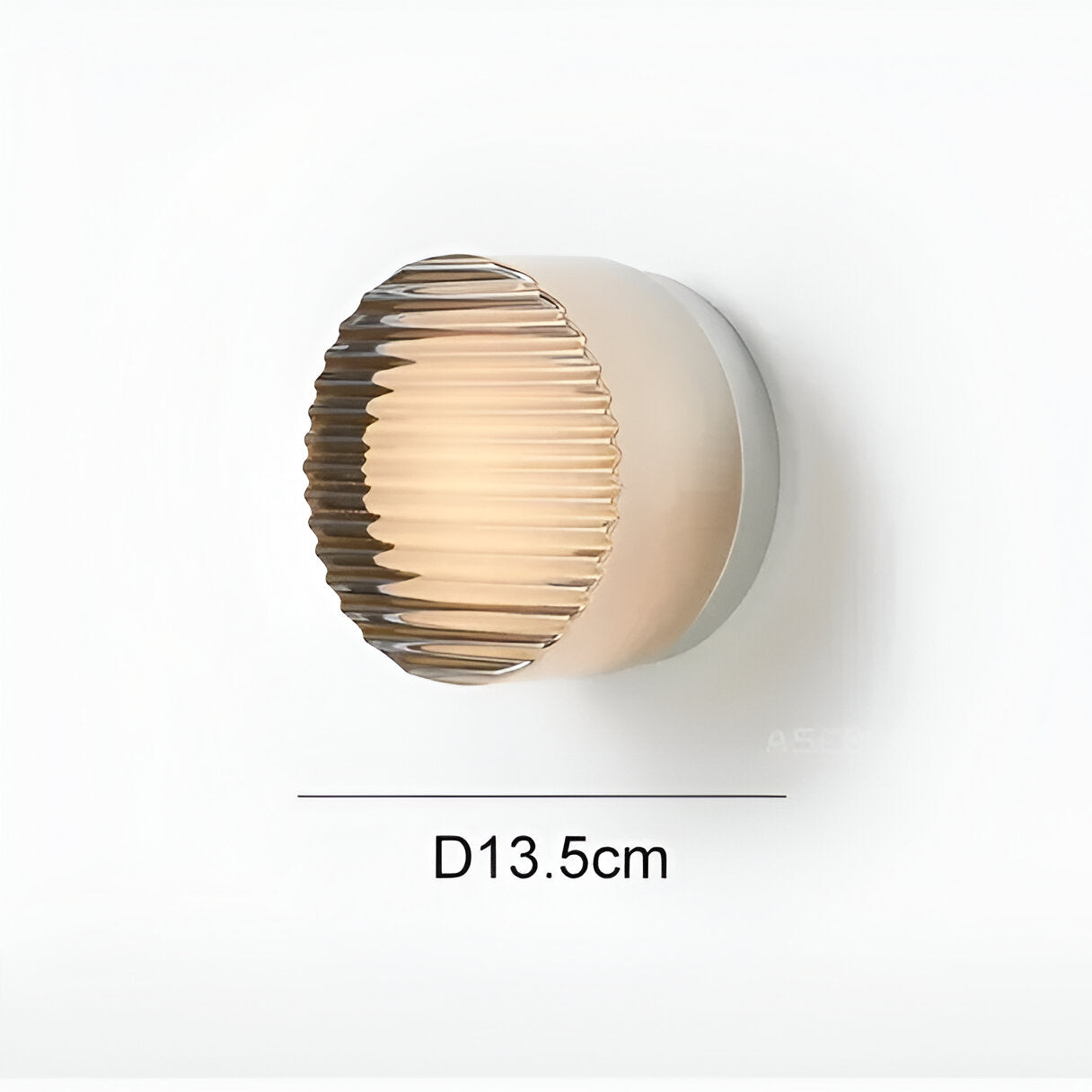 Nordic Minimalist Acrylic Lens LED Wall Light | Luminox