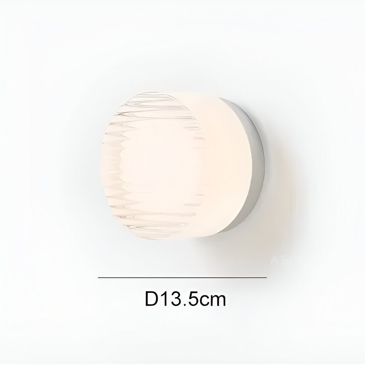 Nordic Minimalist Acrylic Lens LED Wall Light | Luminox