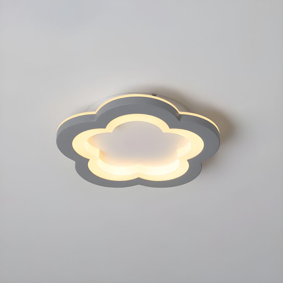 Nordic Minimalist Flower Ceiling Light | Lumena