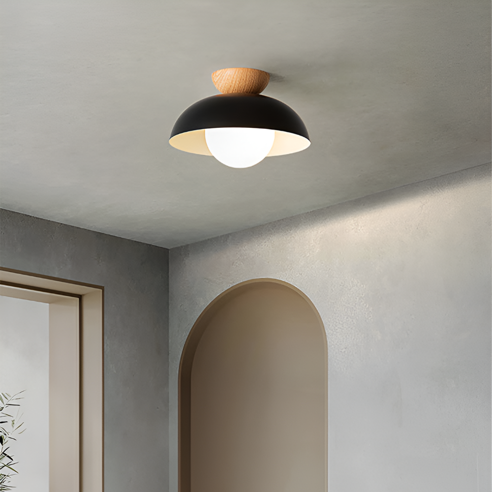Nordic Minimalist Iron Ceiling Light Shade Fixture | Selaro