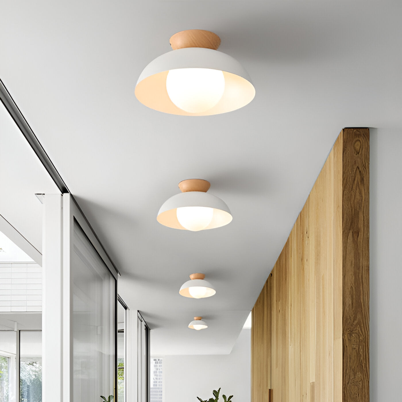 Nordic Minimalist Iron Ceiling Light Shade Fixture | Selaro