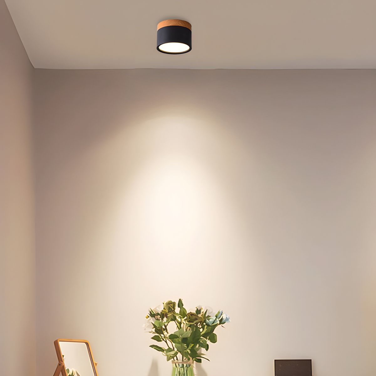 Nordic Modern LED Flush Mount Ceiling Light | Calenne