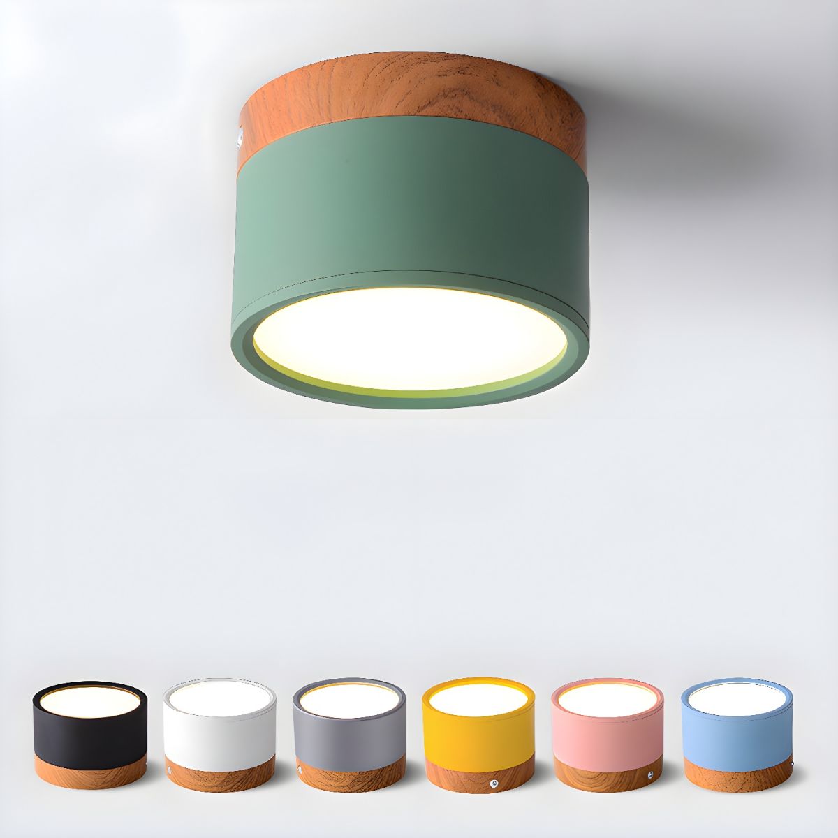 Nordic Modern LED Flush Mount Ceiling Light | Calenne