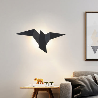 Nordic Origami Metal LED Indoor Wall Light Fixture | Lumvora