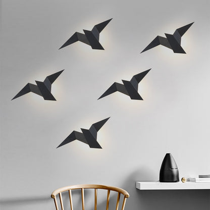Nordic Origami Metal LED Indoor Wall Light Fixture | Lumvora