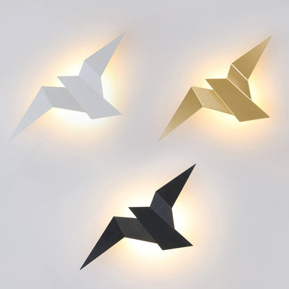 Nordic Origami Metal LED Indoor Wall Light Fixture | Lumvora