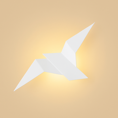 Nordic Origami Metal LED Indoor Wall Light Fixture | Lumvora