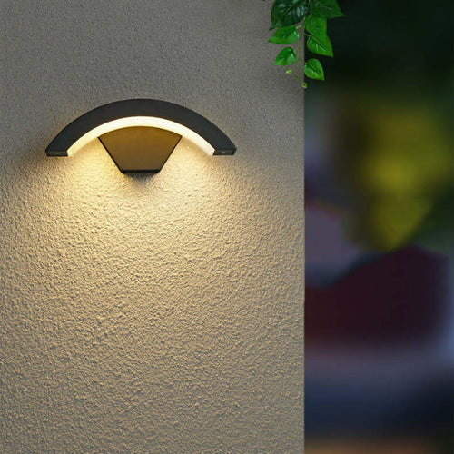 Nordic Outdoor Metal Wall Light with Motion Sensor LED | Worexa