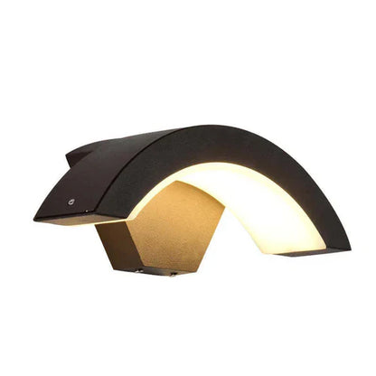 Nordic Outdoor Metal Wall Light with Motion Sensor LED | Worexa