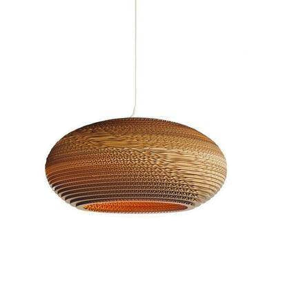 Nordic Paper Cardboard Pendant Light E27 | Lunaroa