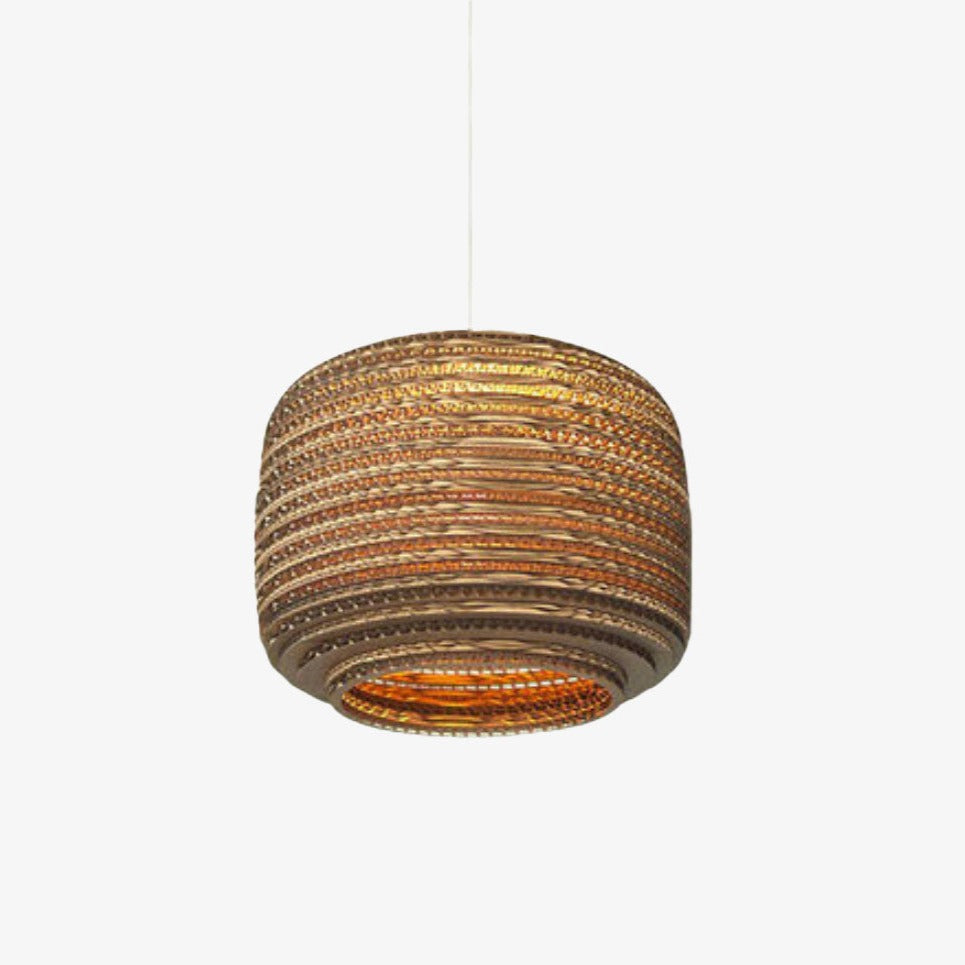 Nordic Paper Cardboard Pendant Light E27 | Lunaroa