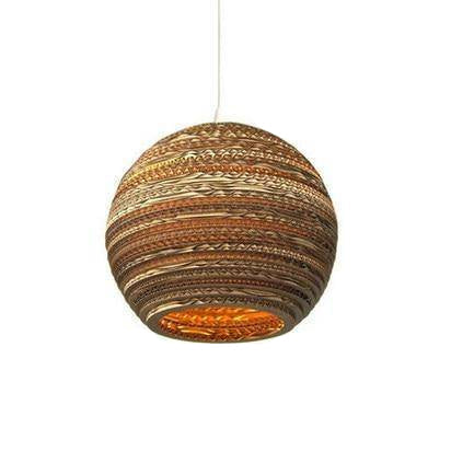 Nordic Paper Cardboard Pendant Light E27 | Lunaroa
