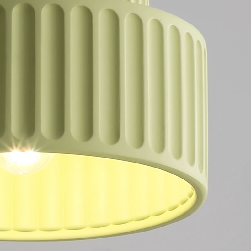 Nordic Resin Cylinder Ceiling Light Flush Mount | Vionne