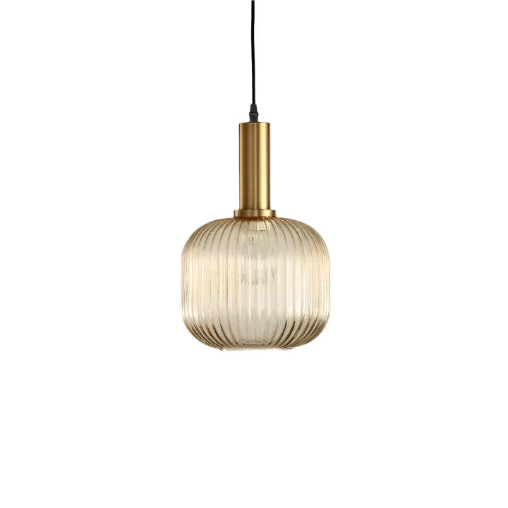 Nordic Retro Glass Pendant Light for Modern Interiors | Luvetis