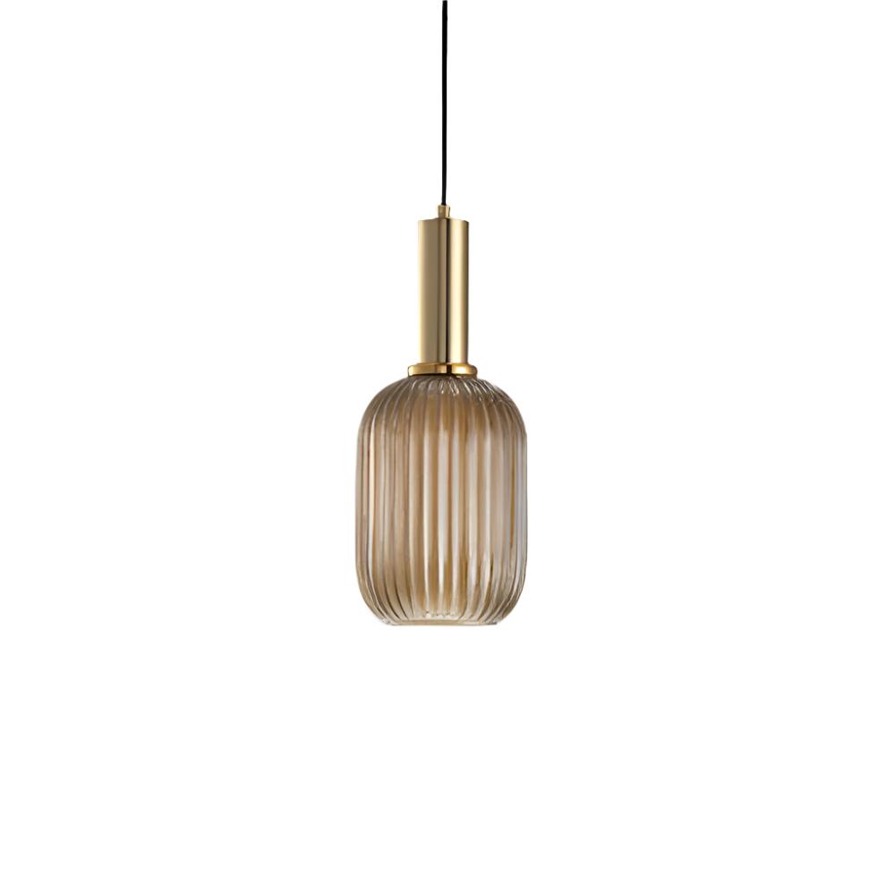 Nordic Retro Glass Pendant Light for Modern Interiors | Luvetis
