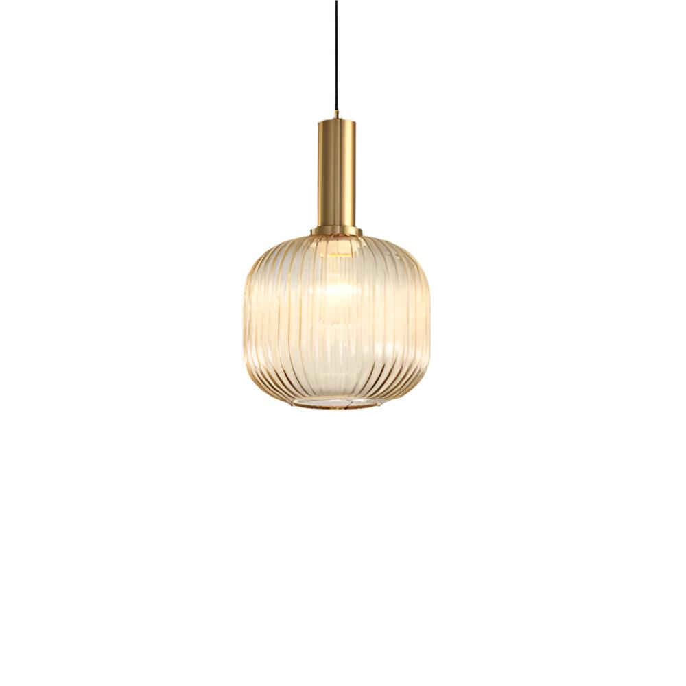 Nordic Retro Glass Pendant Light for Modern Interiors | Luvetis