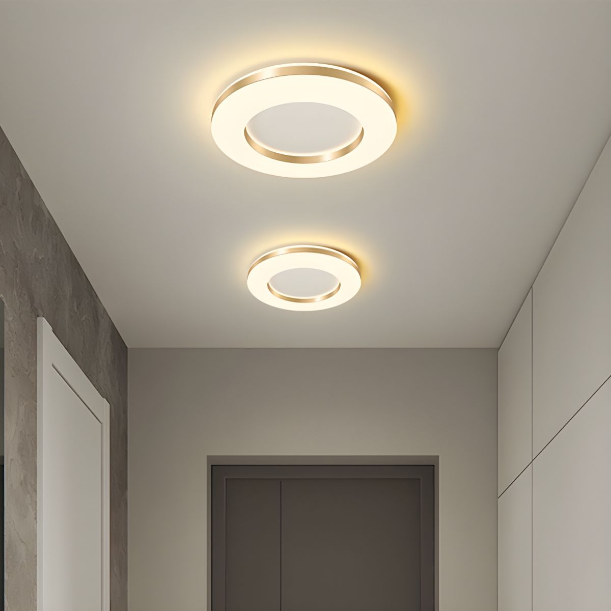 Nordic Round LED Ceiling LED Fixture Flush Mount | Virexa