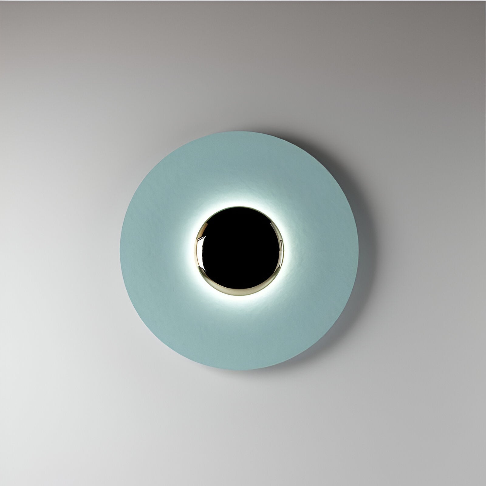 Nordic Round Metal LED Wall Light for Interiors | Tavena