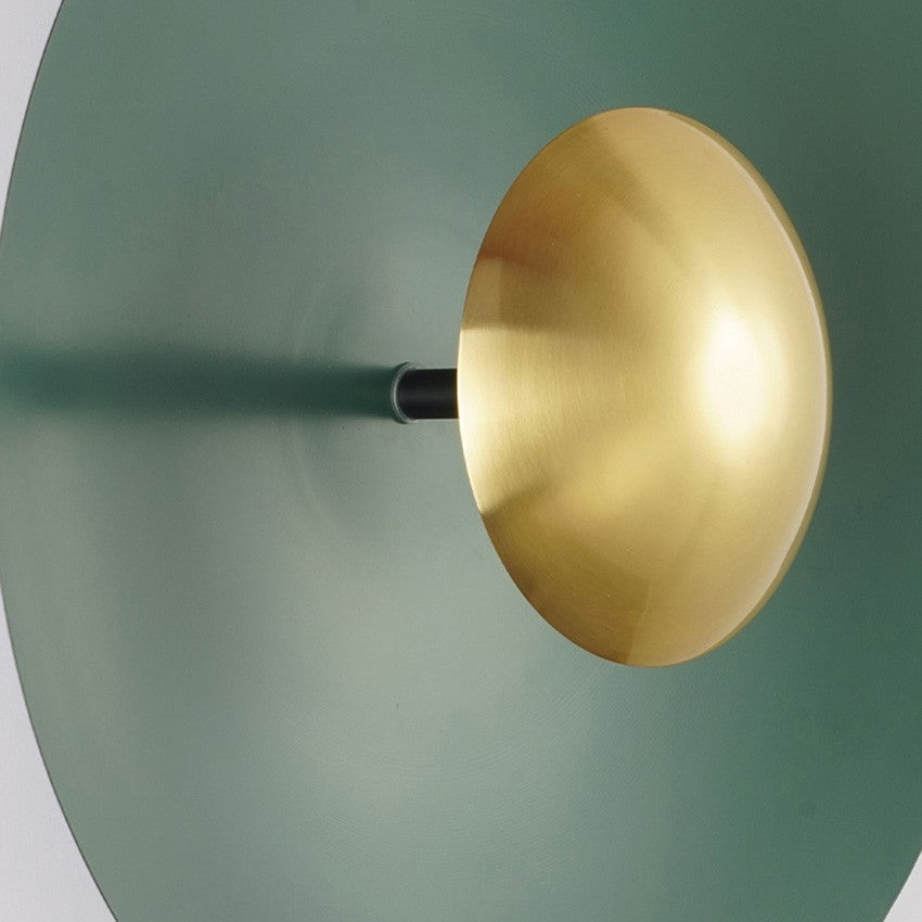Nordic Round Metal LED Wall Light for Interiors | Tavena