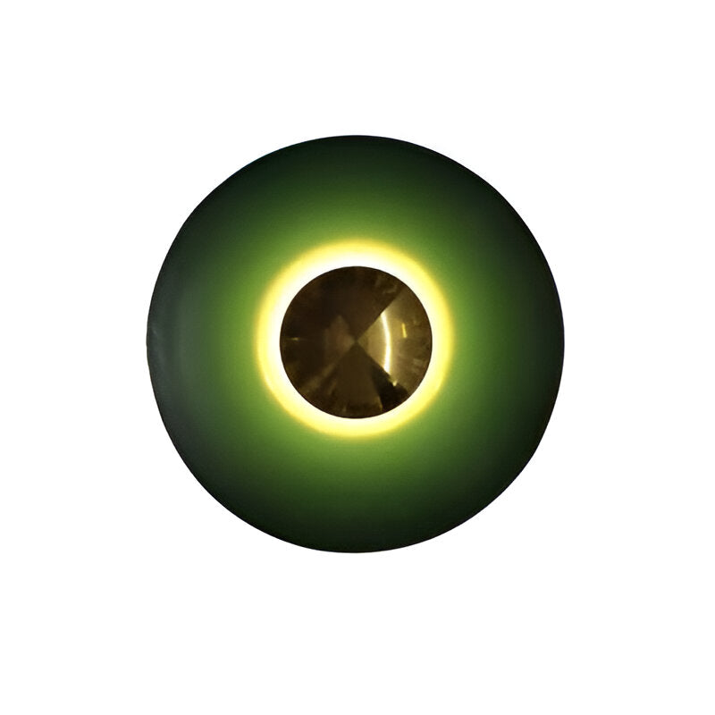 Nordic Round Metal LED Wall Light for Interiors | Tavena