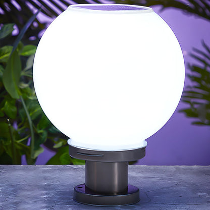 Nordic Solar Metal Sphere Outdoor Light | Elvaro