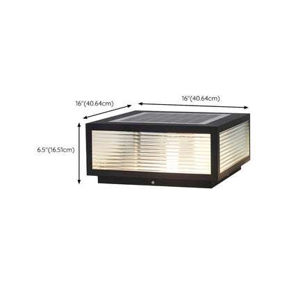 Nordic Square Solar LED Metal Outdoor Light | Norlixy