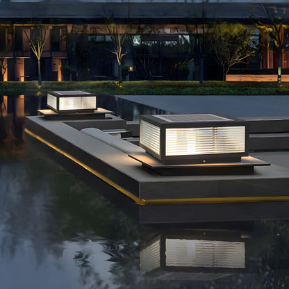 Nordic Square Solar LED Metal Outdoor Light | Norlixy