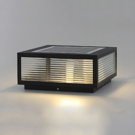 Nordic Square Solar LED Metal Outdoor Light | Norlixy