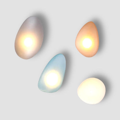 Nordic Stained Glass LED Wall Light for Interiors | Vitrale