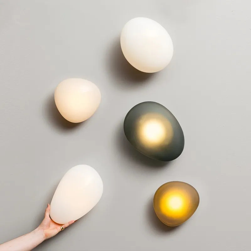 Nordic Stained Glass LED Wall Light for Interiors | Vitrale