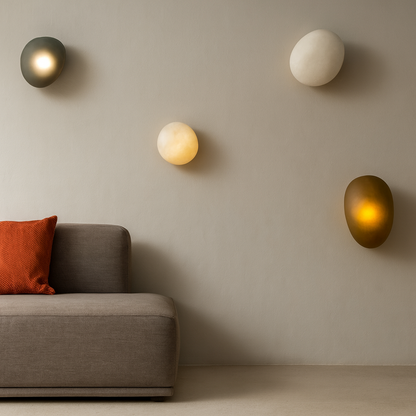 Nordic Stained Glass LED Wall Light for Interiors | Vitrale