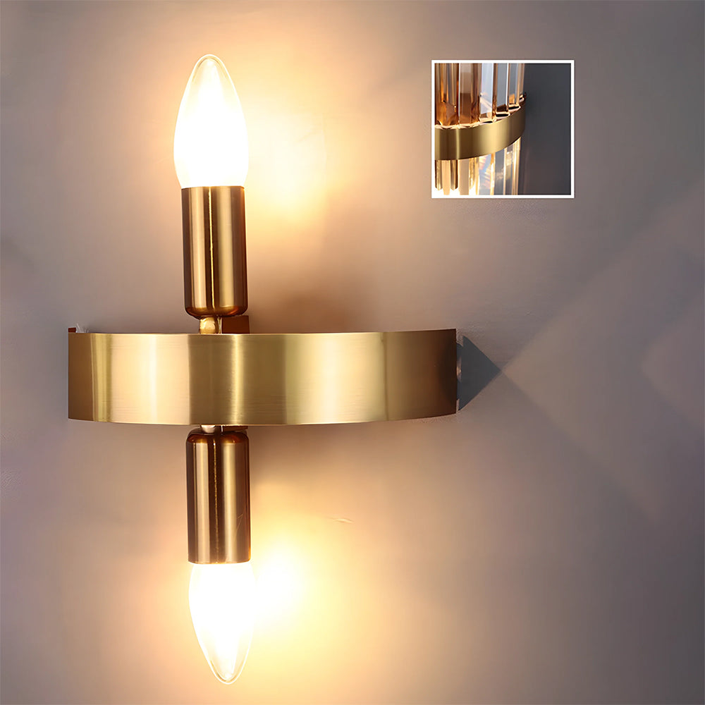 Nordic Stainless Steel Wall Lamp for Living Room | Glimora