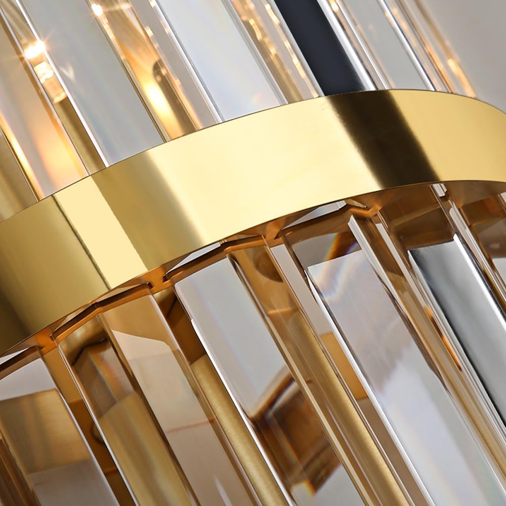 Nordic Stainless Steel Wall Lamp for Living Room | Glimora