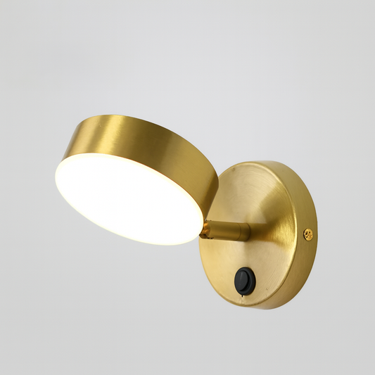 Nordic Style Black Gold LED Wall Light Fixture | Rovexa