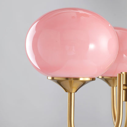 Nordic Style Glass Shade Chandelier | Telvaro