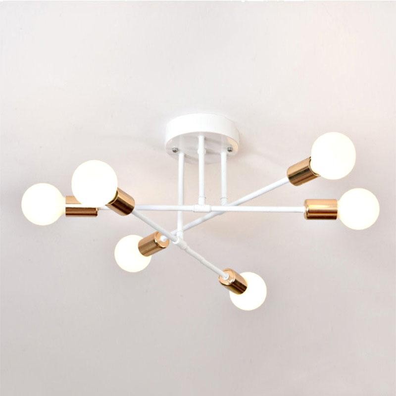 Nordic Style Metal Ceiling Light Fixture for Modern Spaces | Norira