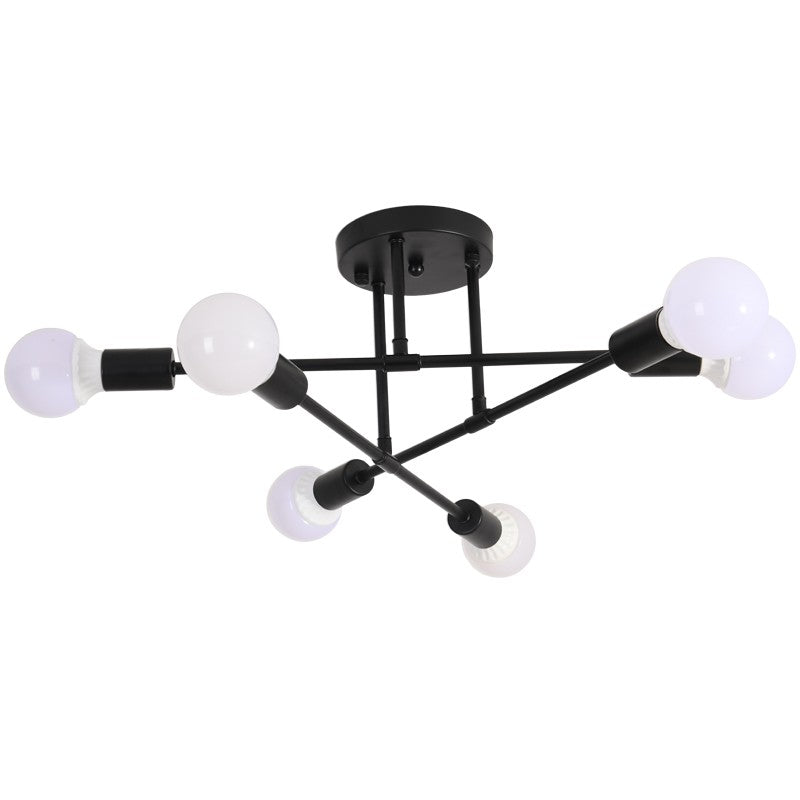 Nordic Style Metal Ceiling Light Fixture for Modern Spaces | Norira