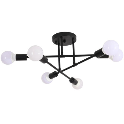 Nordic Style Metal Ceiling Light Fixture for Modern Spaces | Norira