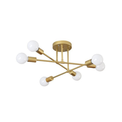 Nordic Style Metal Ceiling Light Fixture for Modern Spaces | Norira