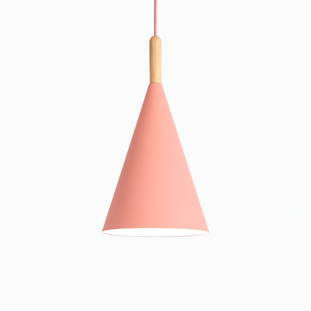 Nordic Style Metal Cone Pendant Light | Merqon