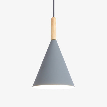 Nordic Style Metal Cone Pendant Light | Merqon